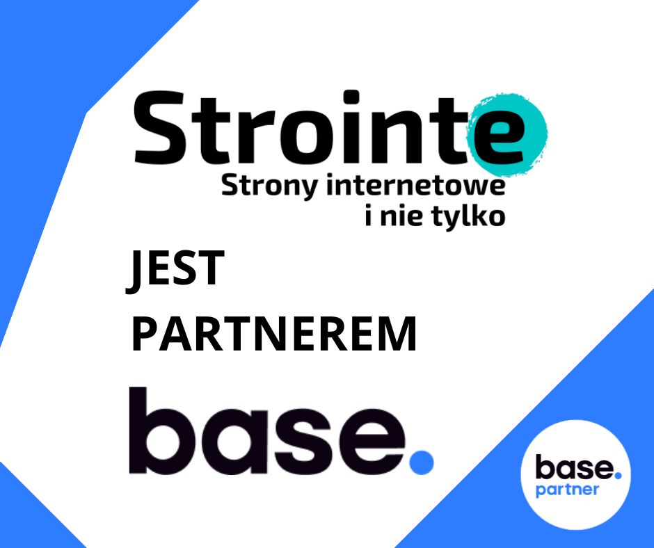 Strointe Strony Internetowe - Najlepsi na Oferteo Strointe Strony Internetowe partnerem Base (Baselinker)